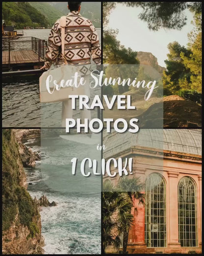 10 Travel LIGHTROOM Presets Mobile & Desktop