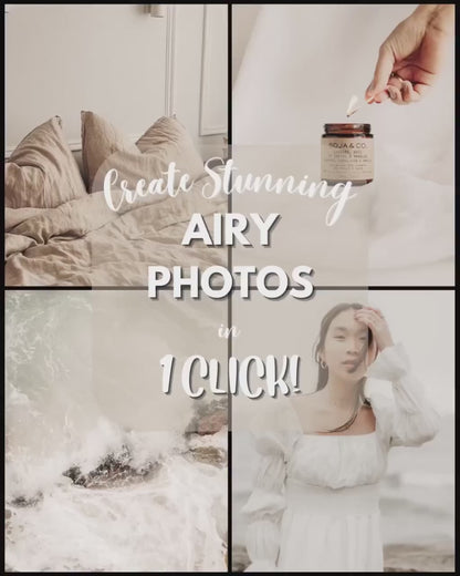 10 Airy LIGHTROOM Presets Mobile & Desktop